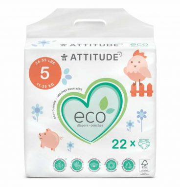 Attitude Luiers Junior Maat 5 (11-25 kg) 22 stuks