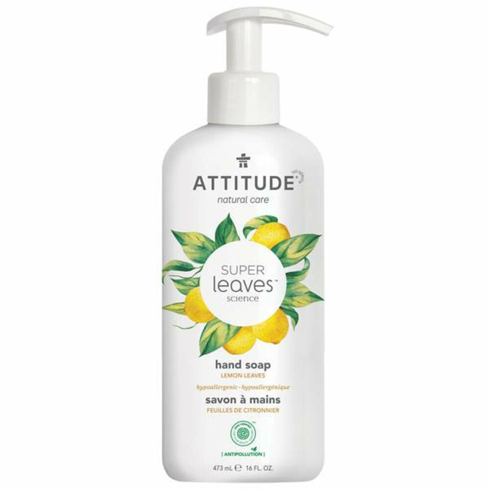 Attitude Super Leaves Handzeep Lemon Leaves 473 ml