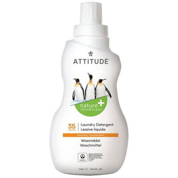 Attitude Wasmiddel Citrus Zest 1 liter