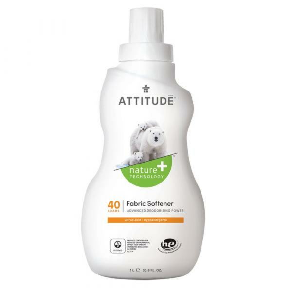 Attitude Wasverzachter Citrus Zest 1 liter