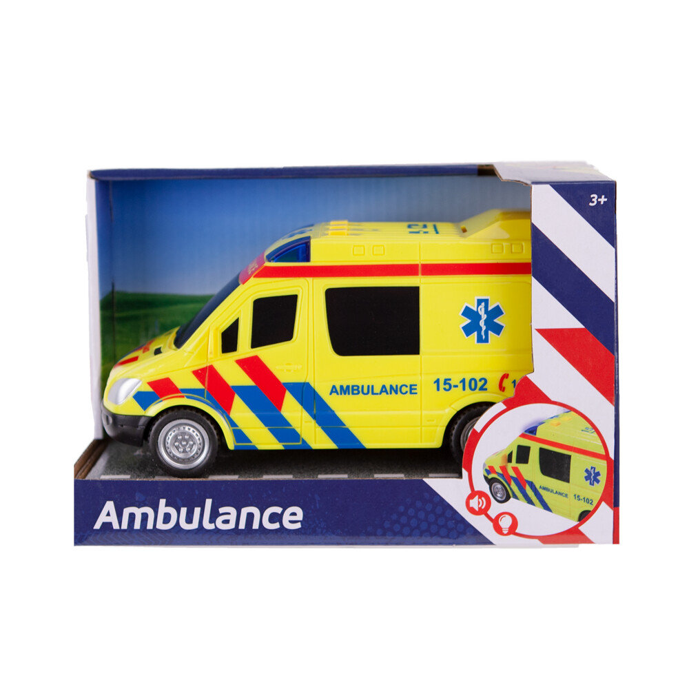 Auto Ambulance met Licht en Geluid