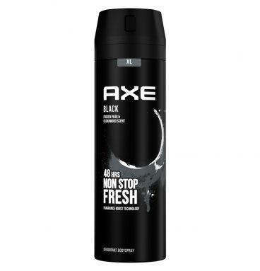 6x Axe Deodorant Bodyspray Black 200 ml