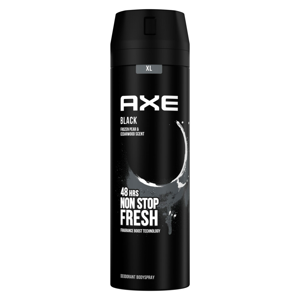 6x Axe Deodorant Bodyspray Black 200 ml