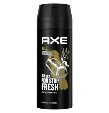 6x Axe Deodorant Bodyspray Gold 150 ml