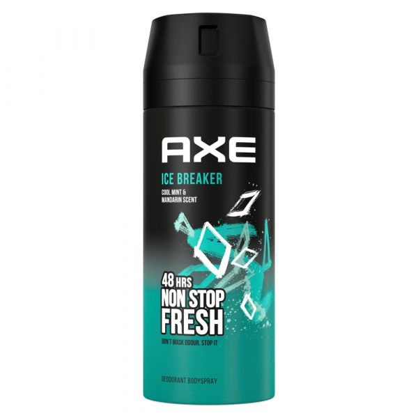 6x Axe Deodorant Bodyspray Ice Breaker 150 ml