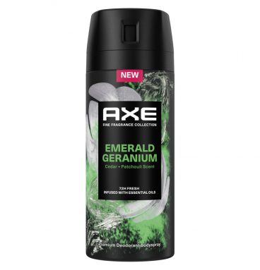 6x Axe Deodorant Emerald Geranium 150 ml