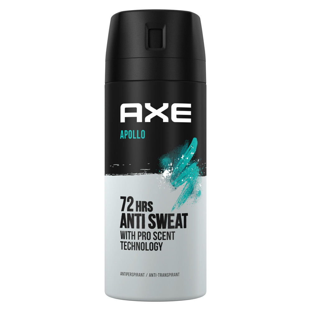 Axe Deodorant Spray Anti Transpirant Apollo 150 ml