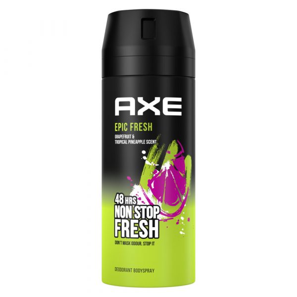 6x Axe Deodorant en Bodyspray Epic Fresh 150 ml