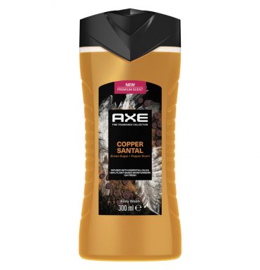 6x Axe Douchegel Copper Santal 300 ml