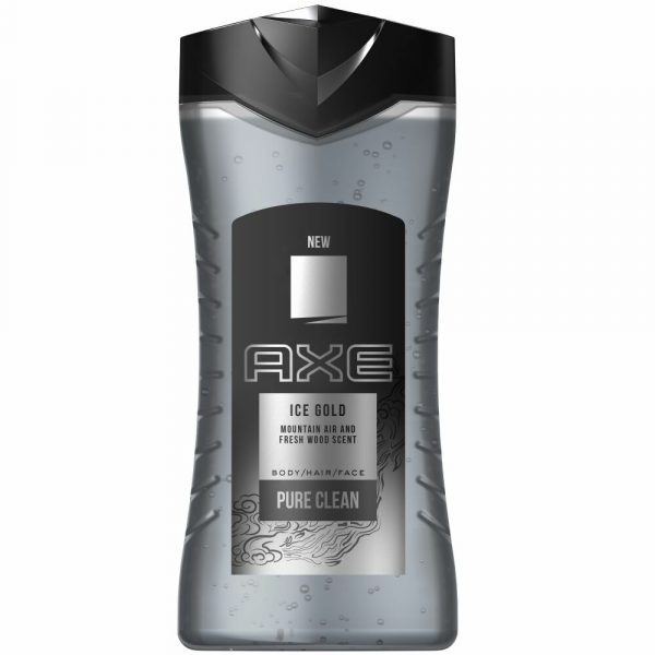 6x Axe Douchegel Ice Gold Fresh Wood 250 ml