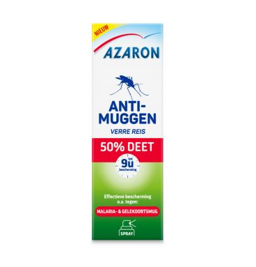 2x Azaron Anti Muggenspray 50% DEET 50 ml