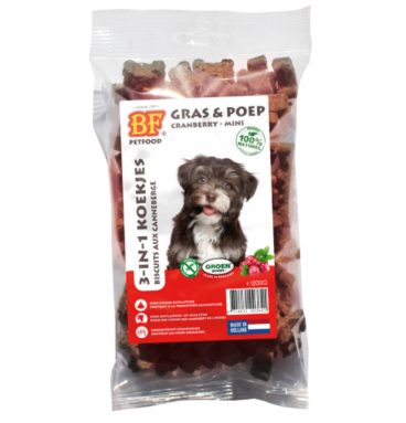 12x BF Petfood 3-in-1 Koekjes Cranberry Mini 200 gr