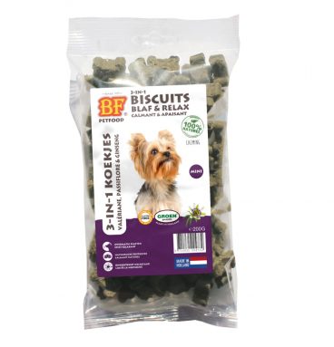 12x BF Petfood 3in1 Koekjes Blaf&Relax Mini 200 gr