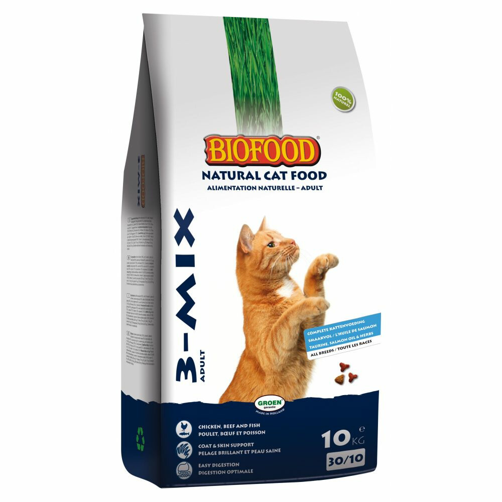 BF Petfood Kattenvoer 3 Mix 10 kg