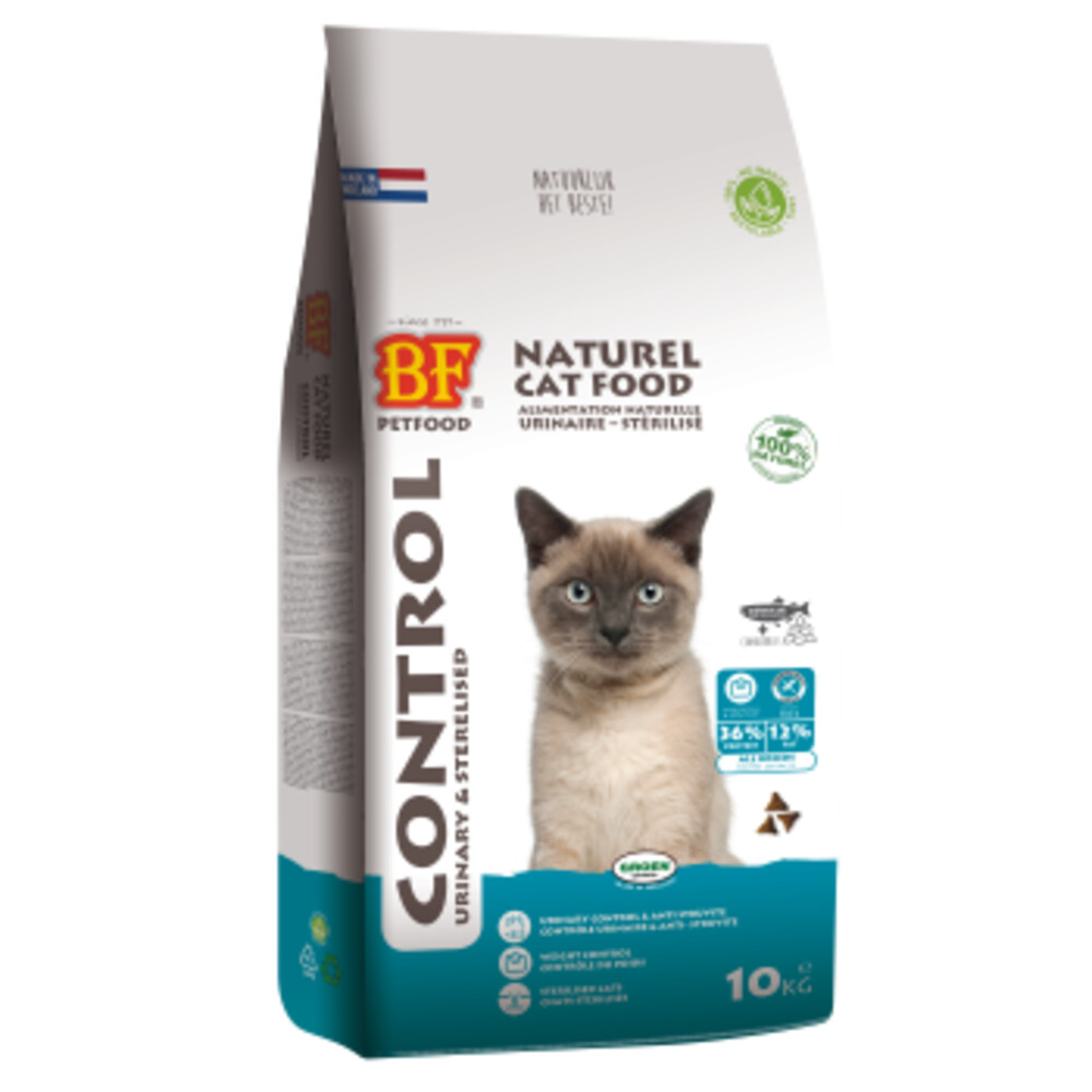 BF Petfood Kattenvoer Premium Control Urinewegen - Gesteriliseerd 10 kg