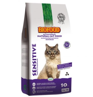 BF Petfood Kattenvoer Premium Sensitive Vacht - Maag 10 kg