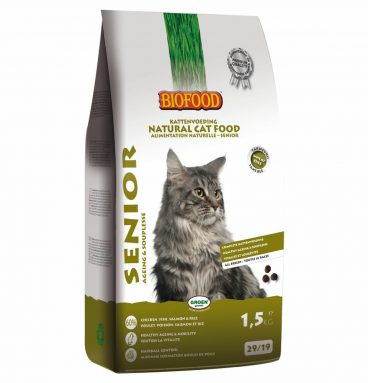 4x BF Petfood Kattenvoer Senior 1