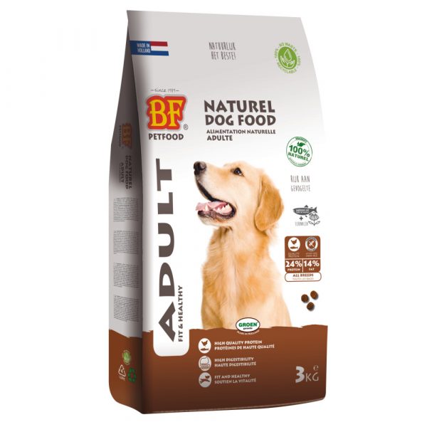 4x BF Petfood Krokant Hondenvoer 3 kg