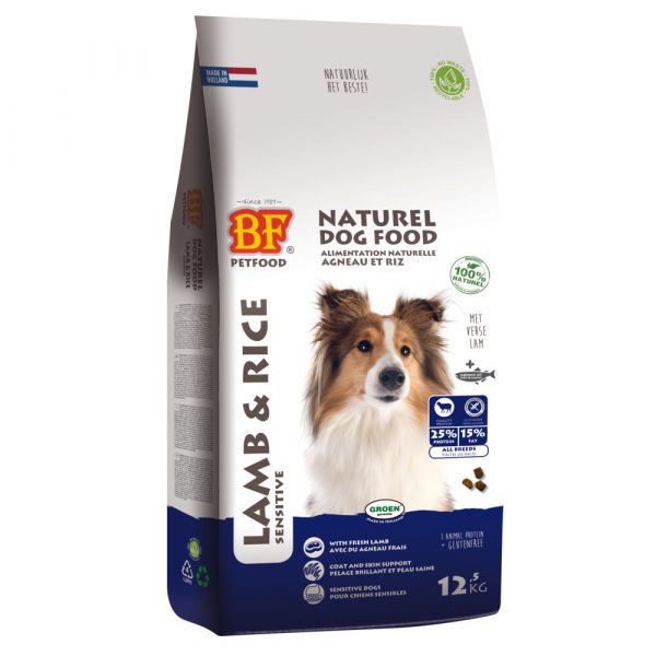 BF Petfood Lam en Rijst Hondenvoer 12