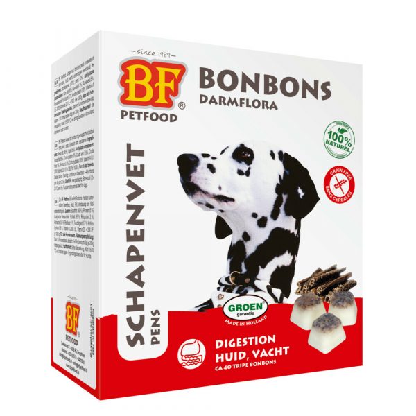 BF Petfood Schapenvet Bonbons Pens 40 stuks