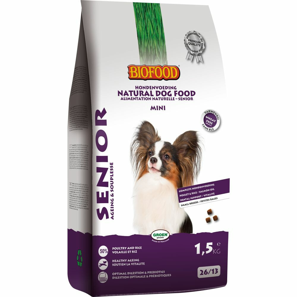 4x BF Petfood Small Breed Senior 1