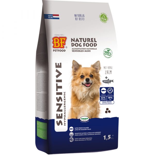 4x BF Petfood Small Breed Sensitive 1