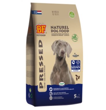 4x BF Petfood Vleesbrok Geperst Hondenbrokken Lam 5 kg