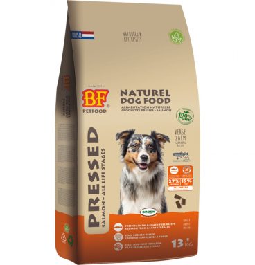 BF Petfood Vleesbrok Geperst Hondenbrokken Zalm 13