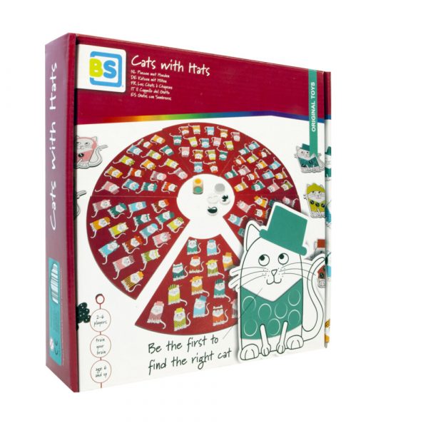 BS Toys Kinderspel Poezen met Hoeden