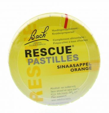 Bach Rescue Pastilles Sinaasappel 50 gr