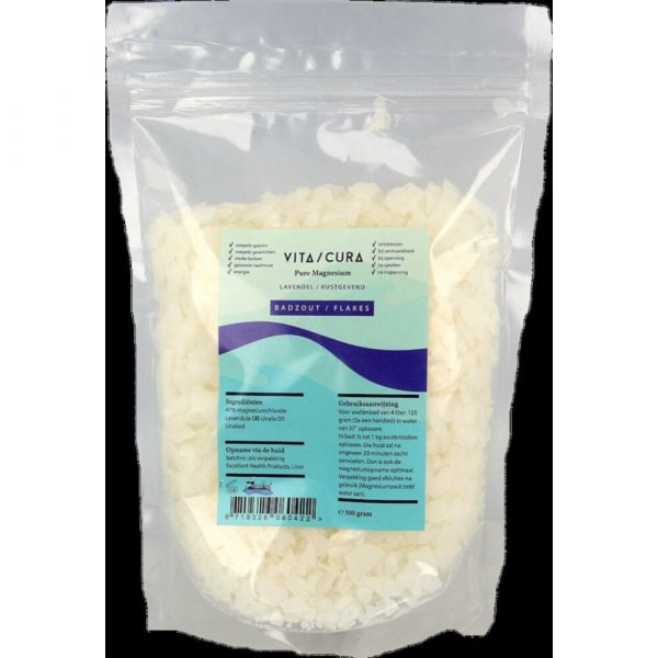 Badzout Flakes Magnesium Lavendel 500 gr