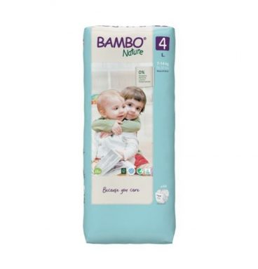 3x Bambo Nature Luiers Maat 4 (7-14 kg) 48 stuks