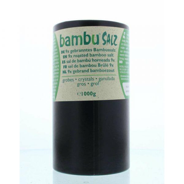 Bambu Salz Bamboezout Grof 9x Gebrand 1000 gr