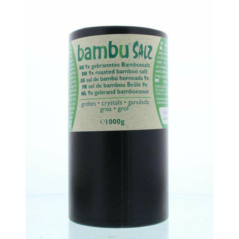 Bambu Salz Bamboezout Grof 9x Gebrand 1000 gr