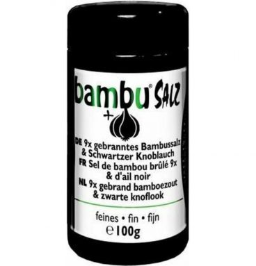 3x Bambu Salz Bamboezout Knoflook 100 gr