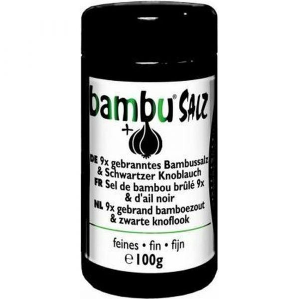 3x Bambu Salz Bamboezout Knoflook 100 gr