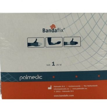 Bandafix Netverband Nr 1 pols/hand 25 Meter