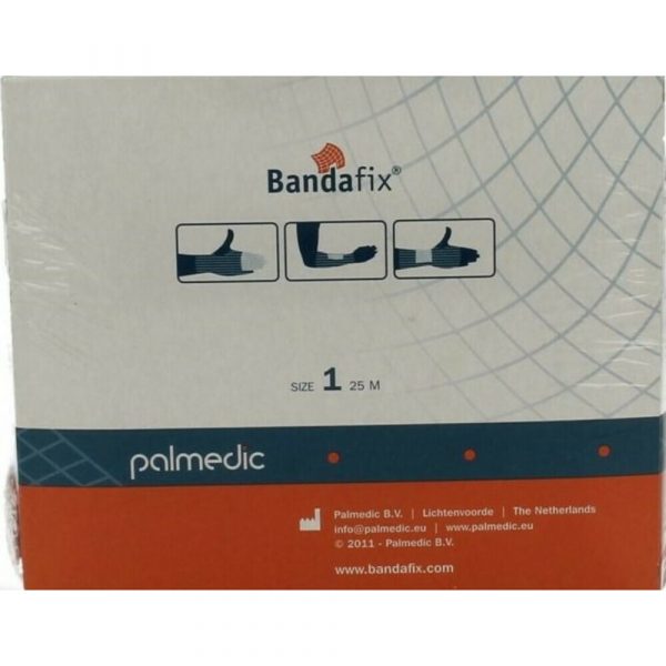 Bandafix Netverband Nr 1 pols/hand 25 Meter