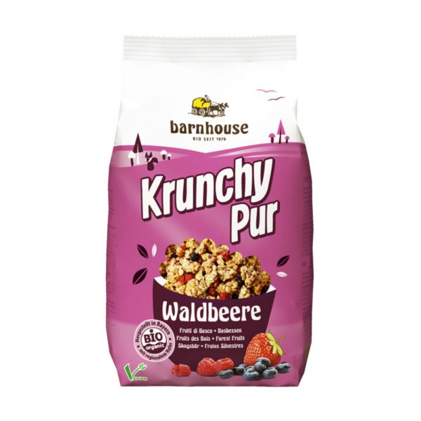 3x Barnhouse Krunchy Pur Forest Fruitbio 750 gr