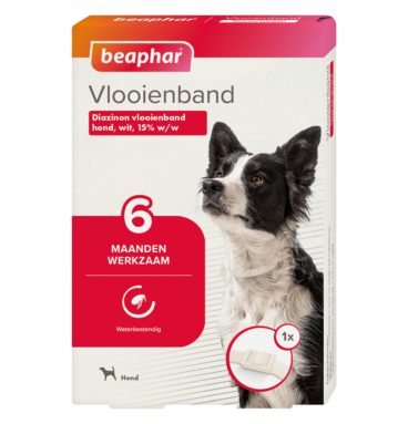 Beaphar Anti Vlooienband Hond Wit