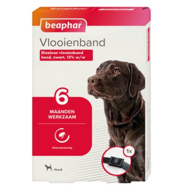 Beaphar Anti Vlooienband Hond Zwart