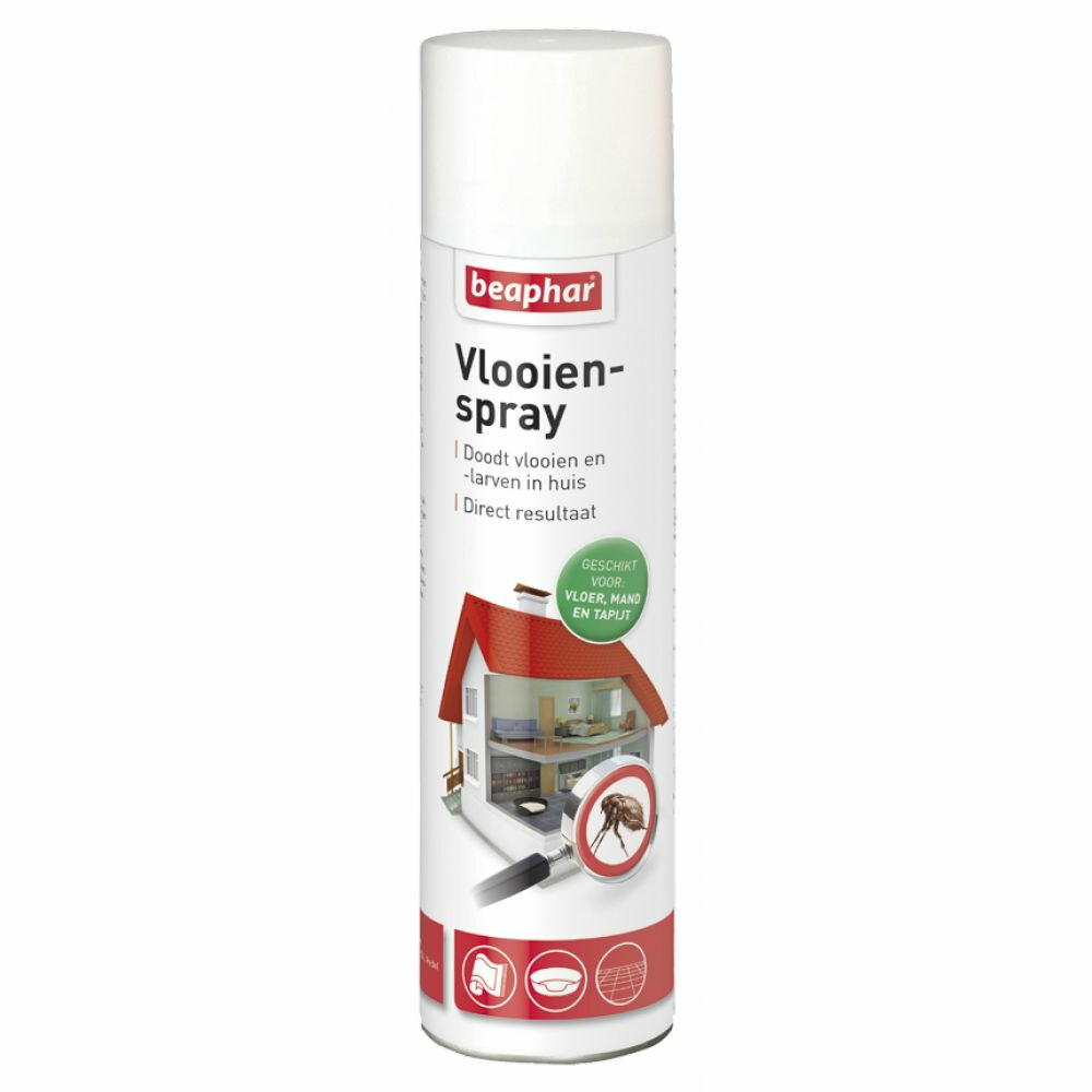 2x Beaphar Anti Vlooienspray 400 ml