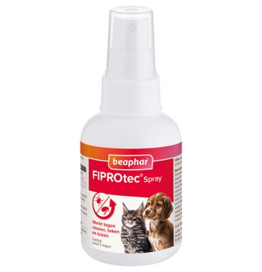 Beaphar Fiprotec Anti Vlooien en Teken Spray Hond en Kat 100 ml