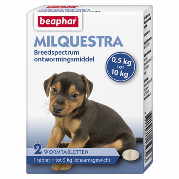 Beaphar Milquestra Ontworming Tabletten Pup 0