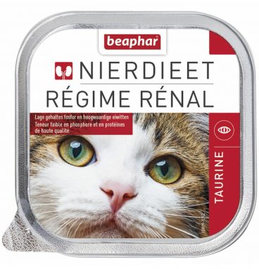 16x Beaphar Nierdieet Kat Taurine Naturel 100 Gr