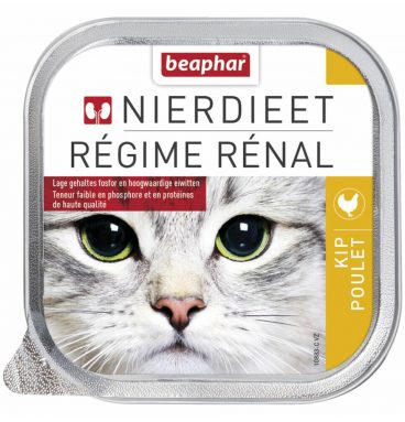 16x Beaphar Nierdieet Kip 100 gr