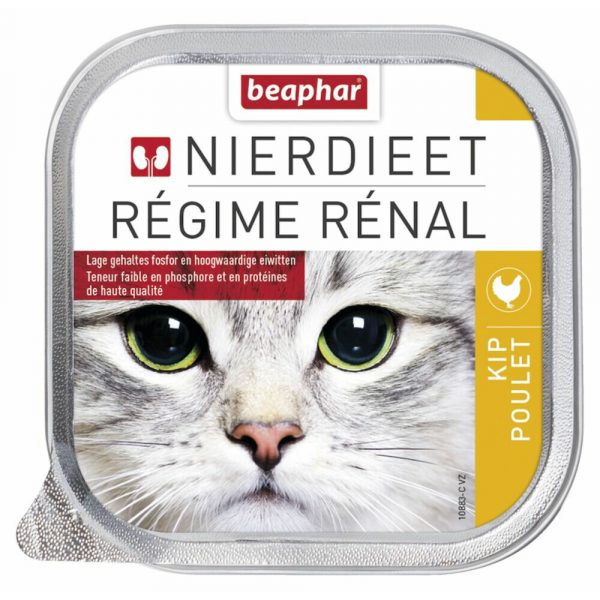 16x Beaphar Nierdieet Kip 100 gr