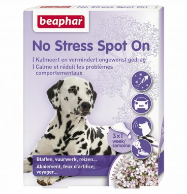 6x Beaphar No Stress Spot On Hond 3 pipetten