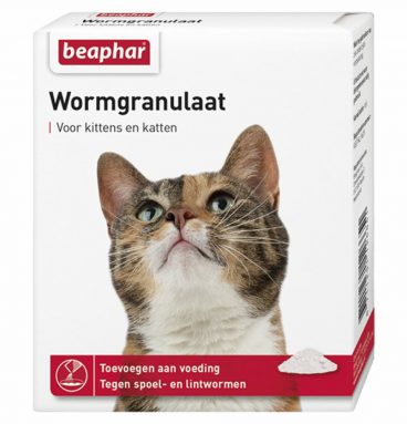 Beaphar Ontworming Granulaat Kat vanaf 800 gr 4 x 1 gr