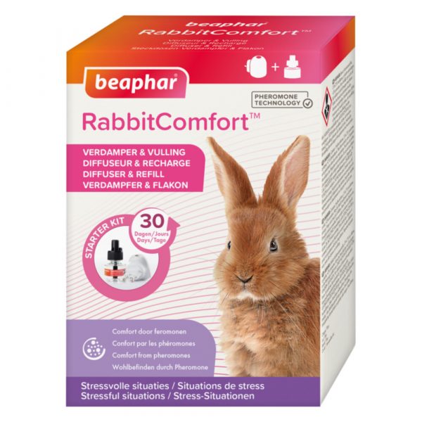 Beaphar RabbitComfort Starterskit Verdamper&Vulling